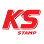 KS WINSTON RUBBER STAMPS Logo