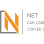 NET Car Care & Coffee Ground Logo