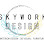 Sky Work Interior Design Logo