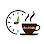 The Break Time Tea & Coffee Shop Logo