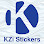 KZI Stickers Logo
