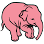 Pink Elephant Happy Pizza logo